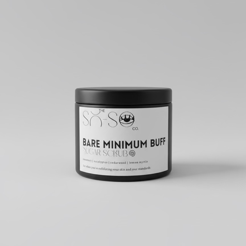 “Bare Minimum Buff” Sugar Scrub